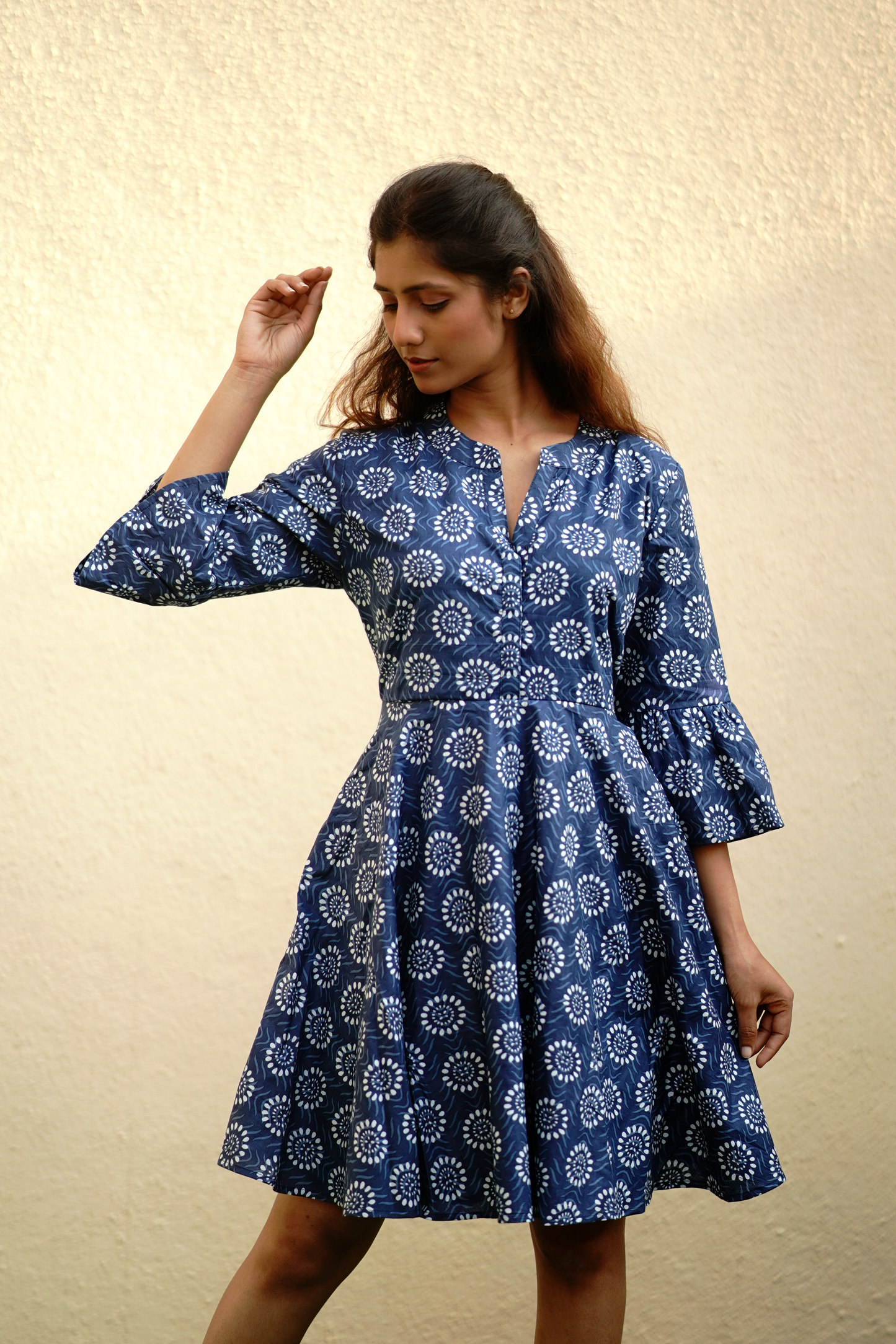 Blue You Circle Dress