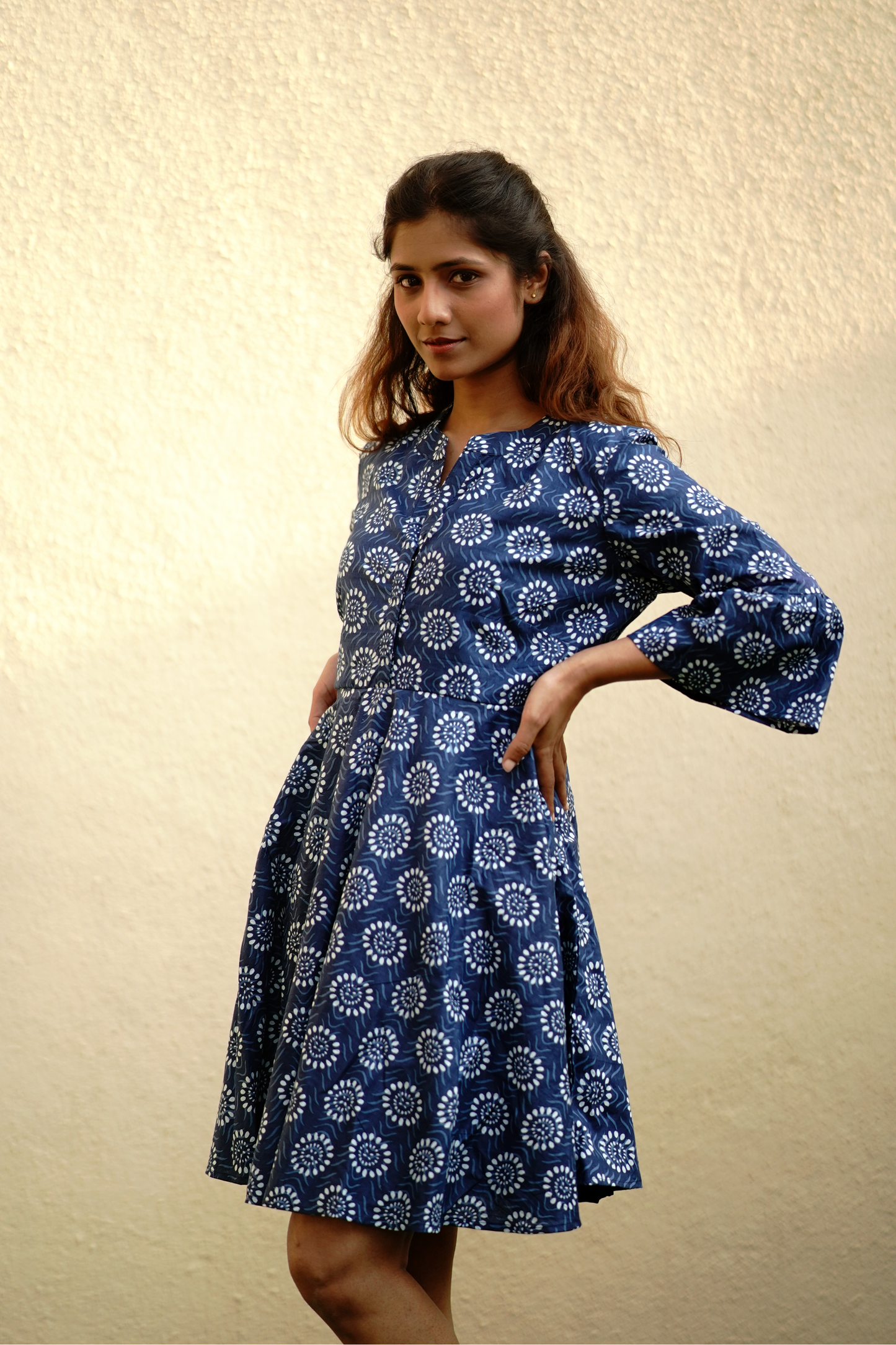 Blue You Circle Dress