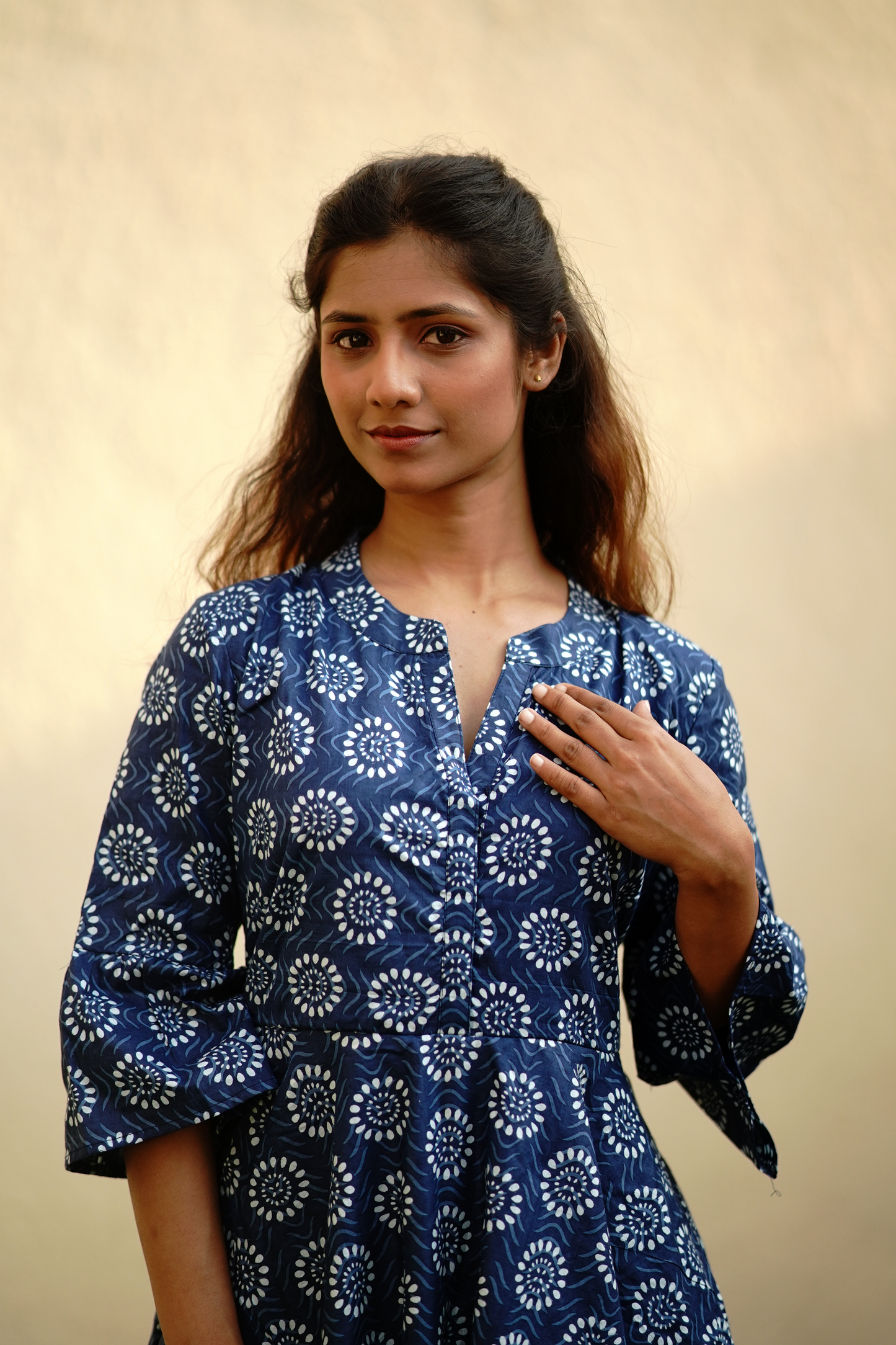 Blue You Circle Dress