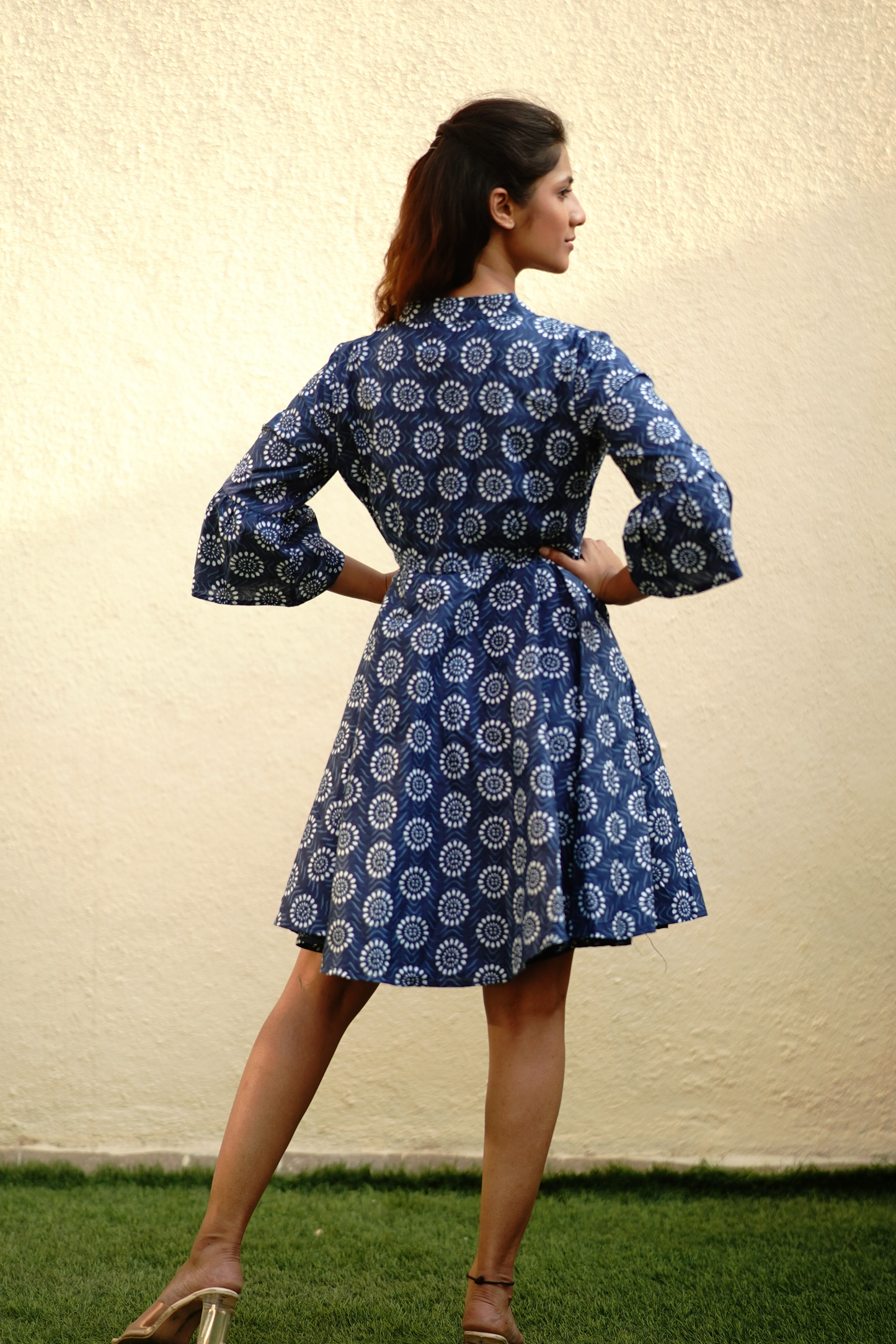 Blue You Circle Dress